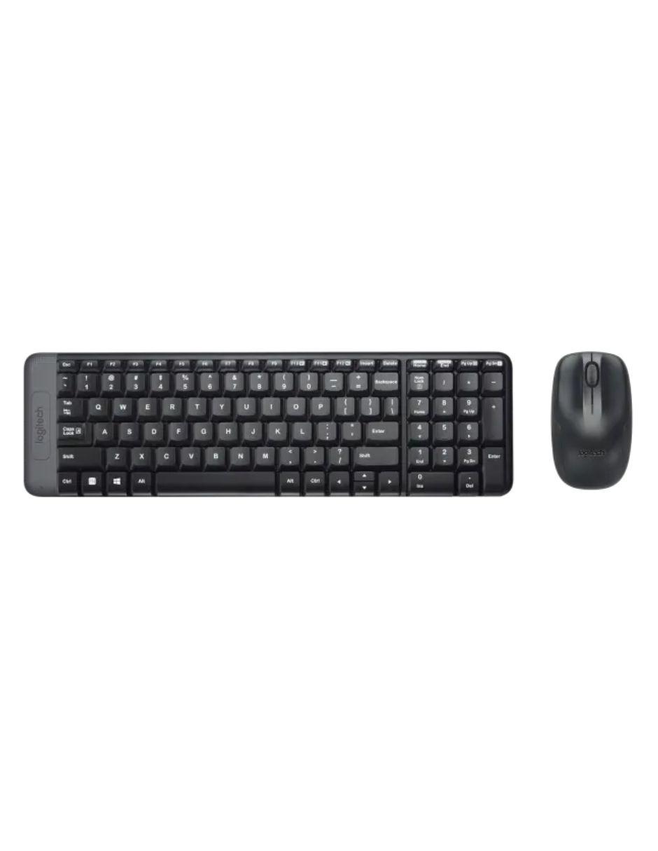 Foto 1 | Teclado y Mouse Logitech color Negro 2 Piezas