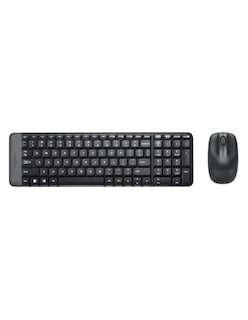 Foto 1 | Teclado y Mouse Logitech color Negro 2 Piezas