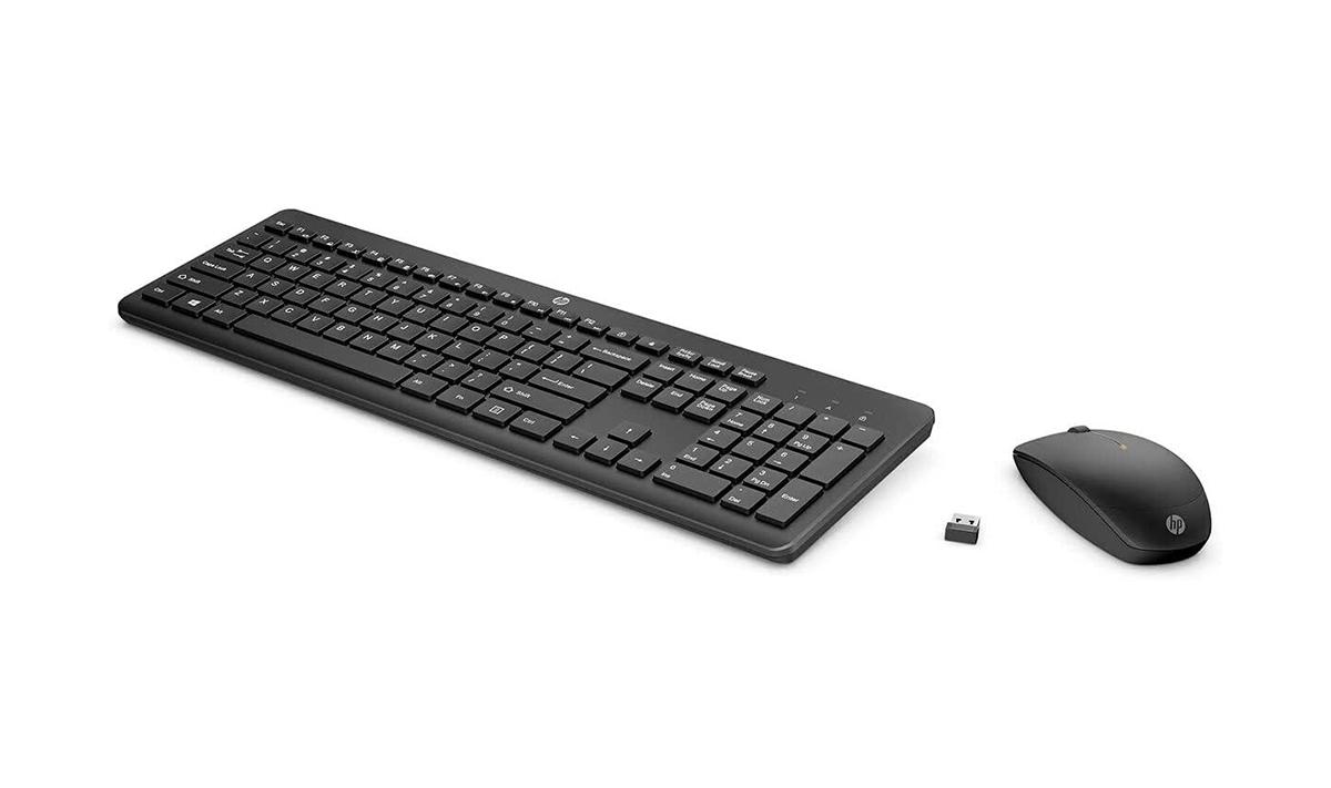 Foto 1 | Teclado  Mouse Inalámbrico Hp color Negro