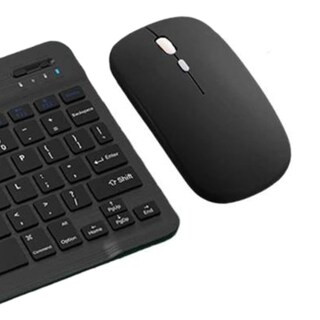 Foto 3 | Kit De Teclado Portátil + Mouse Ergonómico Gadgets&Fun Modelo keywir Color Negro de 2.4 Ghz