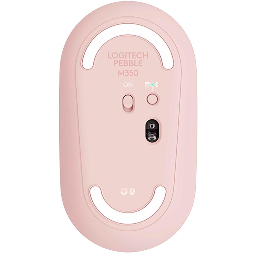 Foto 5 pulgar | Kit Teclado y Mouse Logitech K380 M350 Bluetooth color Rosa
