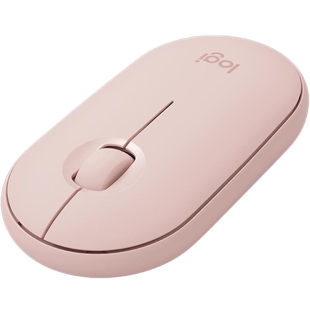Foto 6 pulgar | Kit Teclado y Mouse Logitech K380 M350 Bluetooth color Rosa