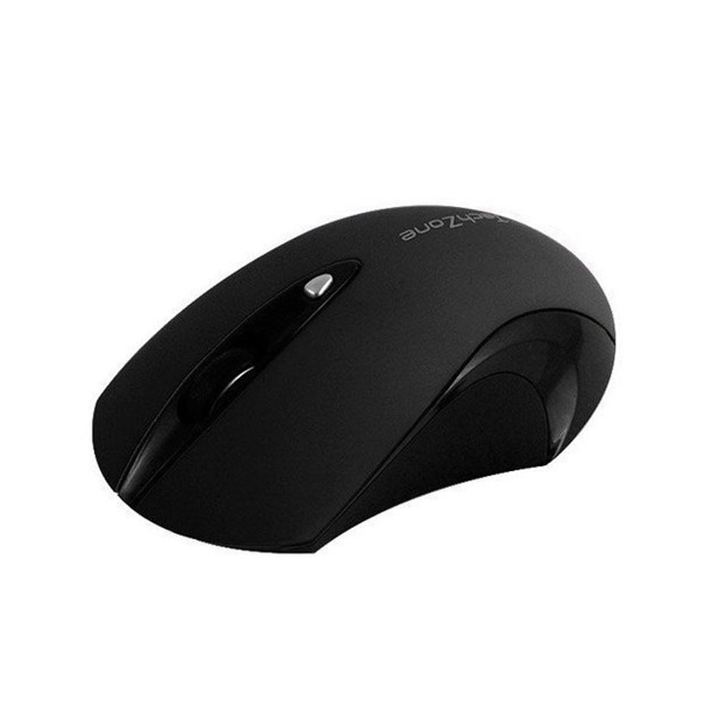 Mouse Óptico Techznone TZ16MOU01-INA Inalámbrico Negro