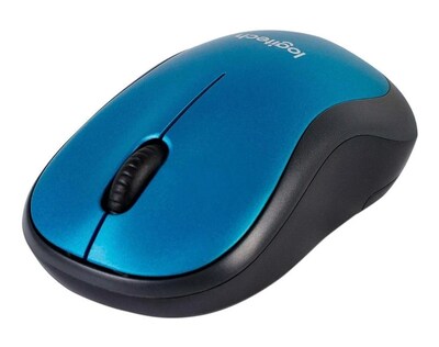 Foto 2 | Mouse Inalámbrico Logitech M185 Azul