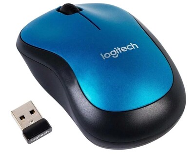 Foto 3 | Mouse Inalámbrico Logitech M185 Azul