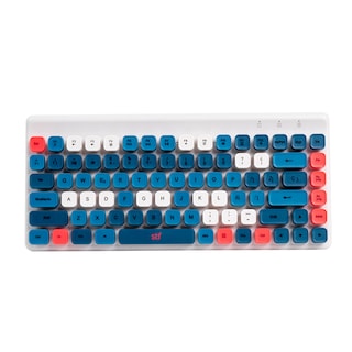 Foto 2 | Kit Teclado y Mouse para Computadora STF Viva color Azul