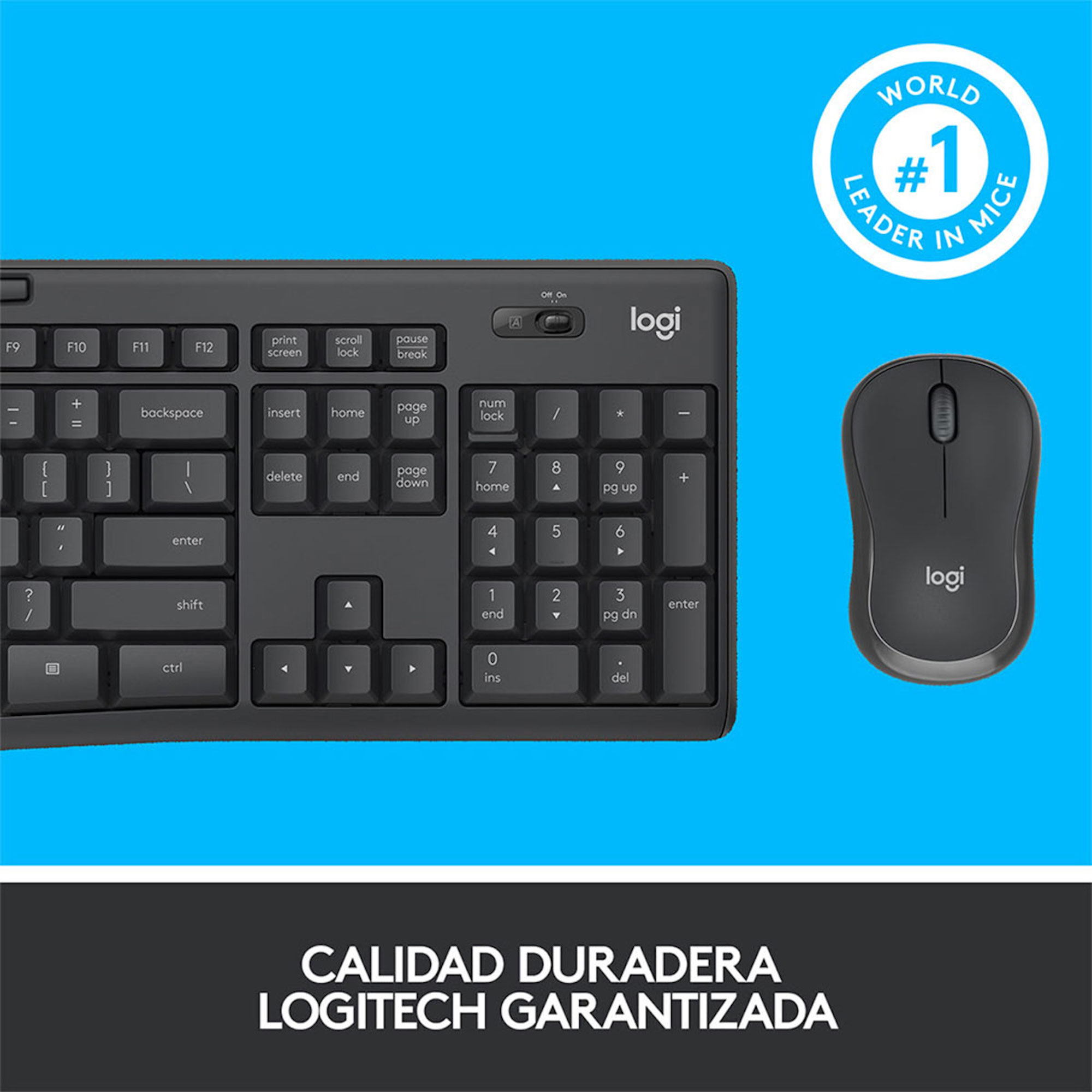 Foto 6 pulgar | Kit Logitech Mk295 Teclado Y Mouse Inalámbrico Usb 920-009792