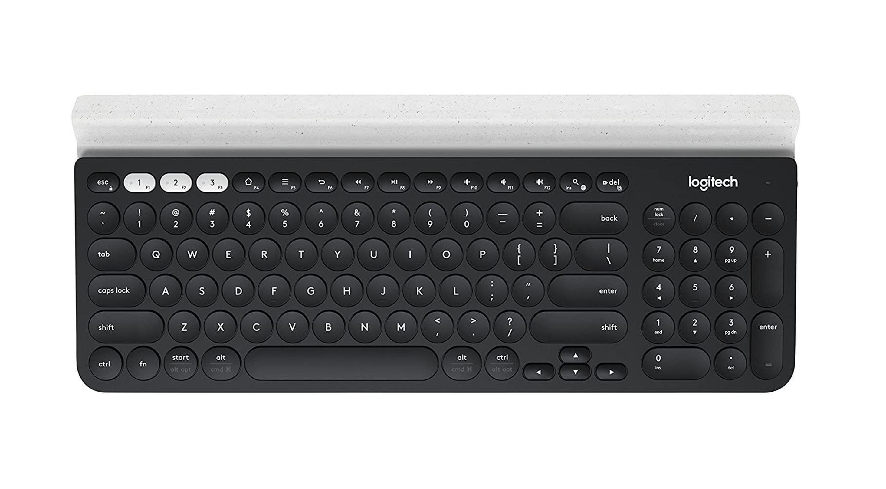 Foto 2 pulgar | Teclado Inalámbrico Logitech K780 color Negro