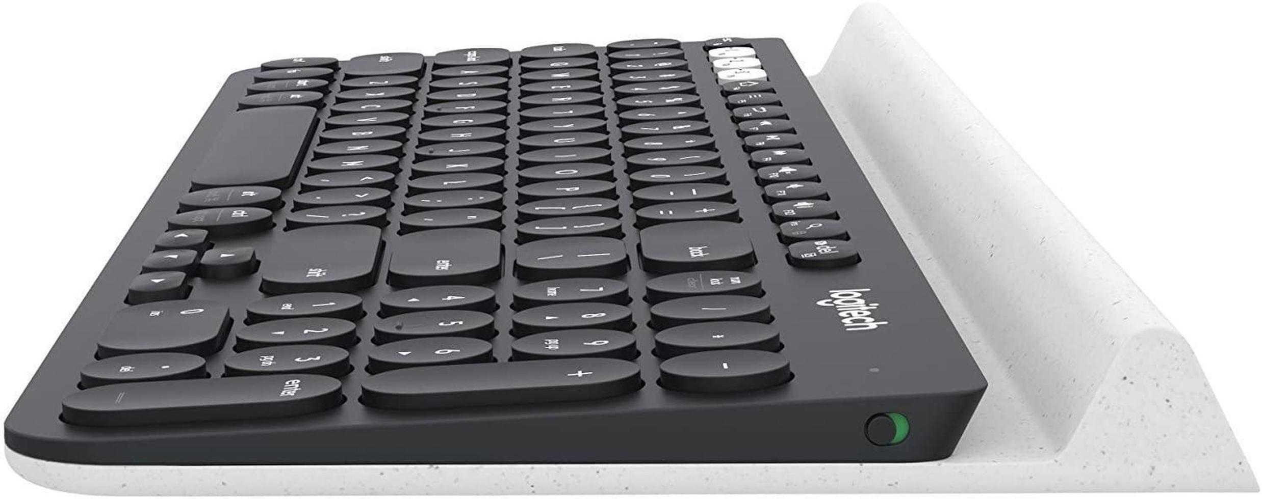 Foto 3 pulgar | Teclado Inalámbrico Logitech K780 color Negro