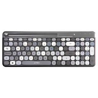 Foto 4 | Teclado y Mouse Acteck Creator Chic Colors Inalámbrico Usb 2.4ghz Delgado Gris