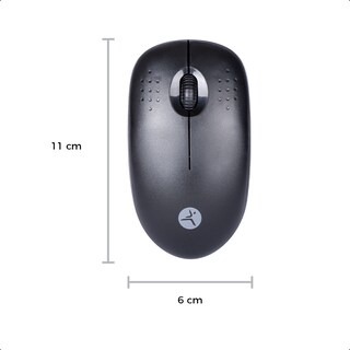 Foto 5 | Kit Combo Negro Teclado Inalámbrico Con Descansa Muñecas