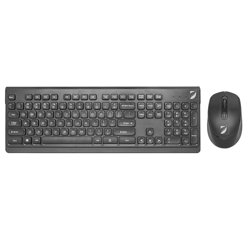 Foto 1 | Kit de Teclado y Mouse Greenleaf Rosa