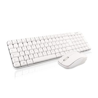 Foto 1 | Kit de Teclado y Mouse Ghia Gt4000 Inalámbrico Blanco