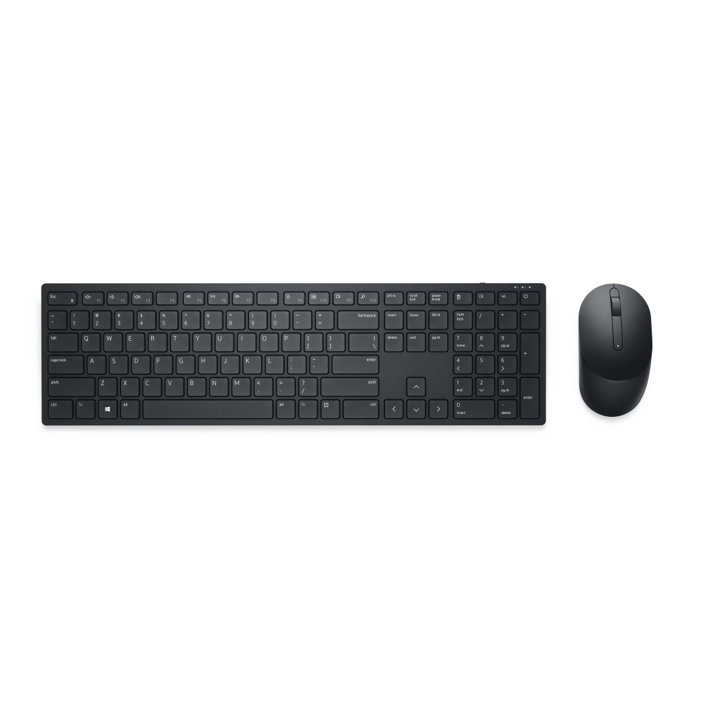 Foto 6 pulgar | Kit De Teclado Y Mouse Dell Km5221w Inalámbrico Usb Negro