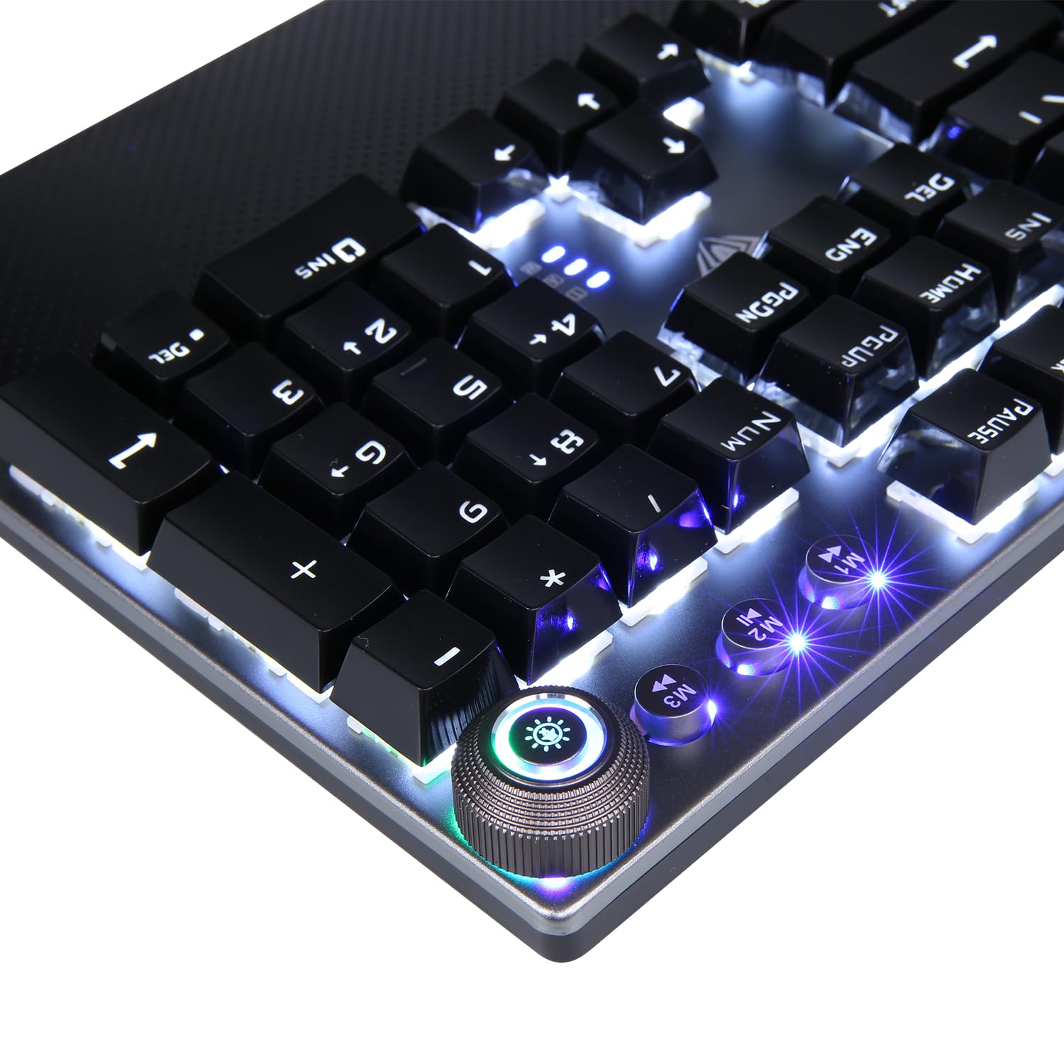 Foto 7 pulgar | Teclado Mecánico Aula F2088 Classic Black Switch White Led - Venta Internacional.