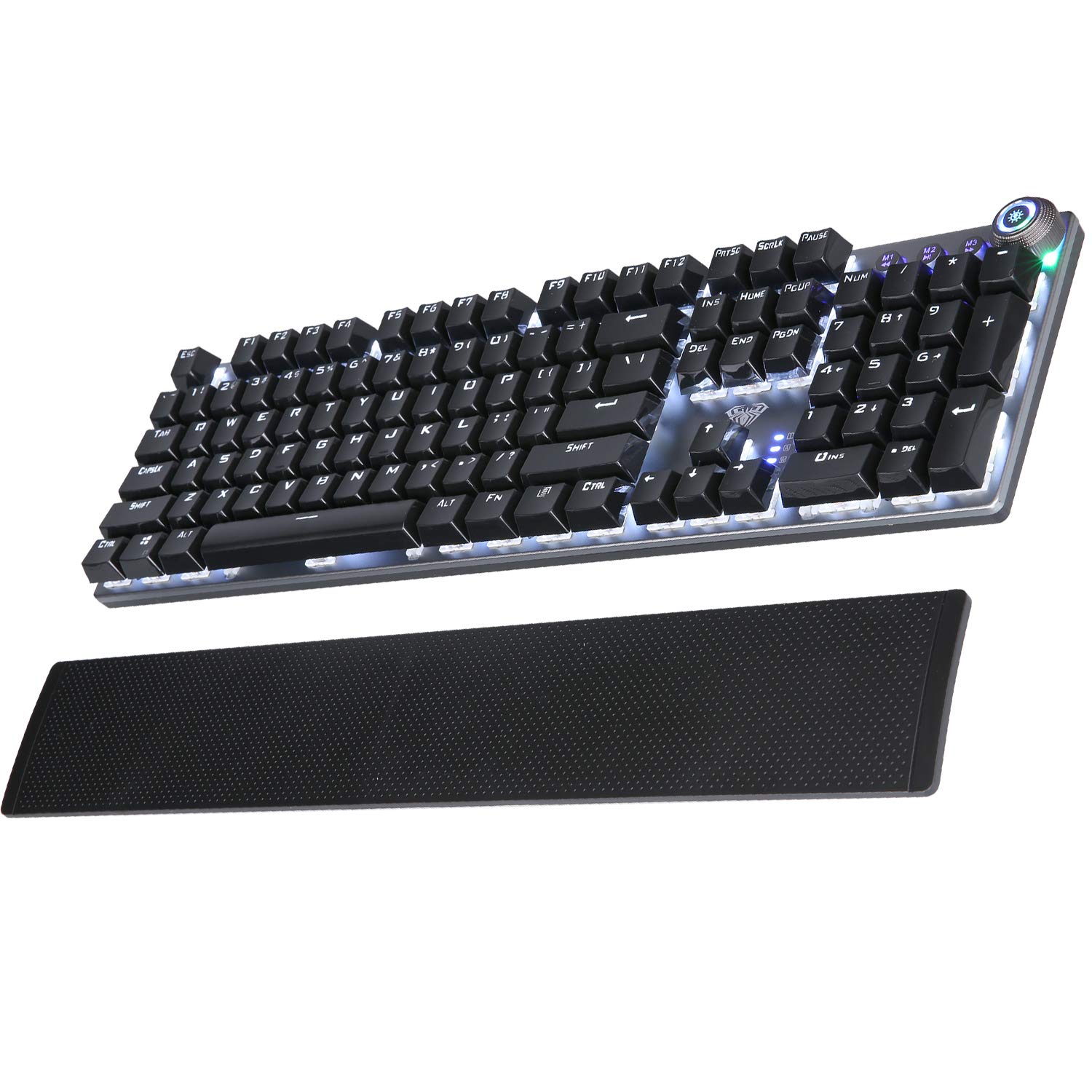 Foto 8 pulgar | Teclado Mecánico Aula F2088 Classic Black Switch White Led - Venta Internacional.