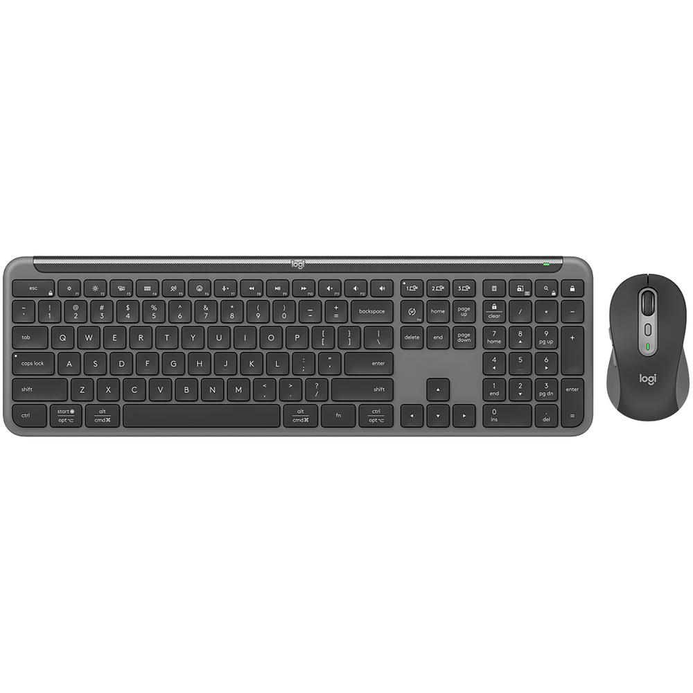 Kit Teclado Mouse Logitech Signature Slim Mk950 Inalambrico Graphite