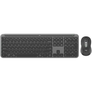 Foto 1 | Kit Teclado Mouse Logitech Signature Slim Mk950 Inalambrico Graphite