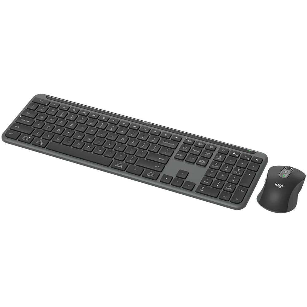Foto 2 | Kit Teclado Mouse Logitech Signature Slim Mk950 Inalambrico Graphite