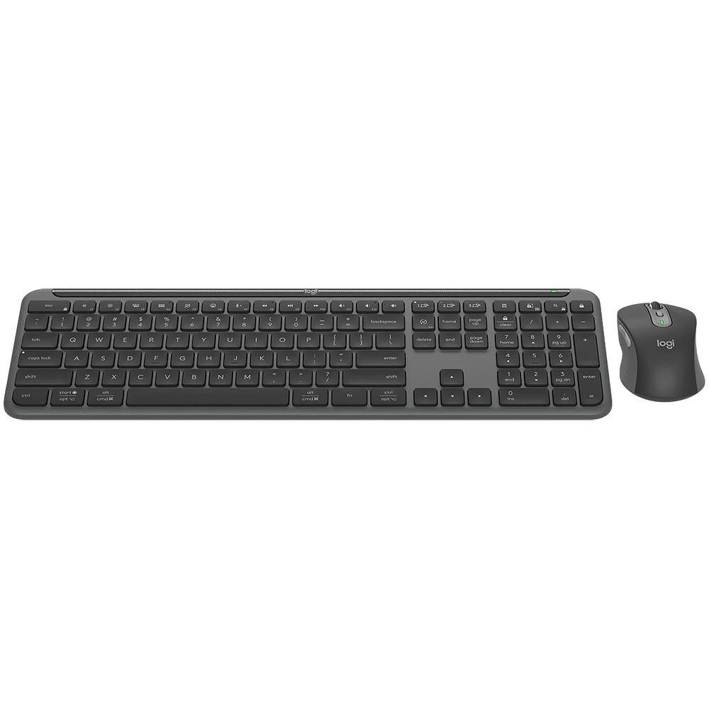 Foto 5 pulgar | Kit Teclado Mouse Logitech Signature Slim Mk950 Inalambrico Graphite