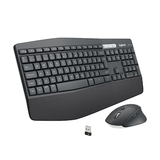 Foto 1 | Kit De Teclado Y Mouse Logitech Mk850, Inalámbrico, Rf Inalámbrico + Bluetooth, Negro (español)