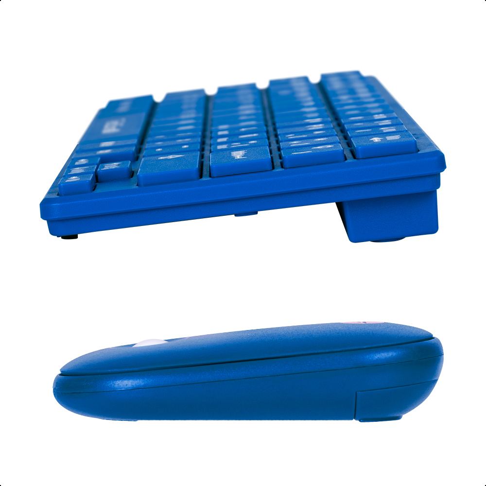 Foto 4 | Teclado Y Mouse Inalámbrico Techzone Young Popblue 64 Teclas
