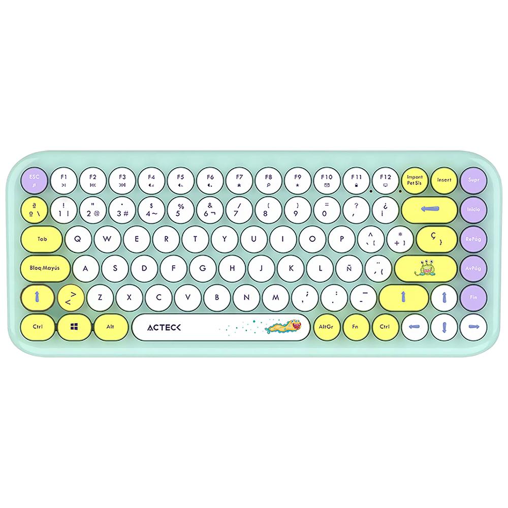 Foto 4 pulgar | Kit Teclado Y Mouse Acteck Creator Chic K-colors Mk480 Inalambrico Usb 2.4 Mhz Tiffany Ac-940238