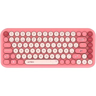 Foto 3 | Kit Teclado Y Mouse Acteck Creator Chic K-colors Mk480 Inalambrico Usb 2.4 Mhz Rojo Ac-940245
