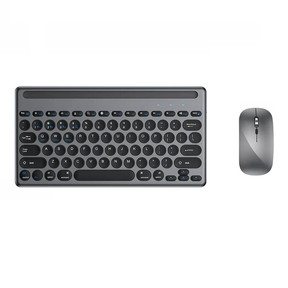 Foto 1 | Kits De Teclado Y Ratón Inalámbrico Computadora Recargable Eo Safe Imports Esi-18234 Negro