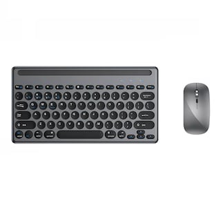 Foto 1 | Kits De Teclado Y Ratón Inalámbrico Computadora Recargable Eo Safe Imports Esi-18234 Negro