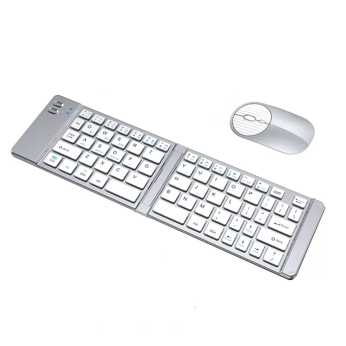 Foto 2 pulgar | Teclado con Mouse Inalámbrico Eo Safe Imports Blancos