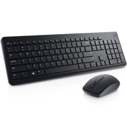 Teclado Y Mouse Dell Km3322w Wireless Español Negro