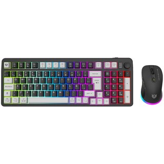 Foto 1 | Kit Teclado y Mouse Gamer Balam Rush Inalambrico Negro