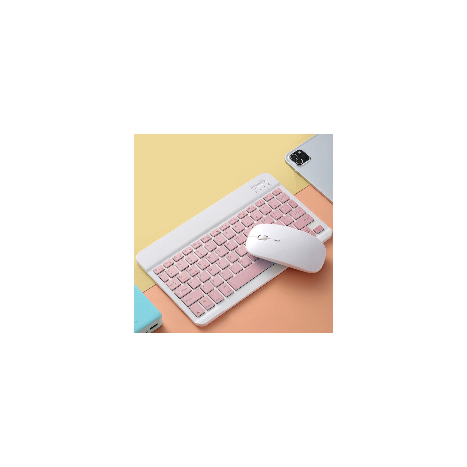 Foto 2 pulgar | Set De Teclado Y Ratón Inalámbricos Rosa - Venta Internacional.