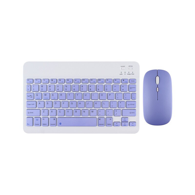 Foto 2 pulgar | Kit De Teclado Y Ratón Inalámbrico De Color Morado - Venta Internacional.