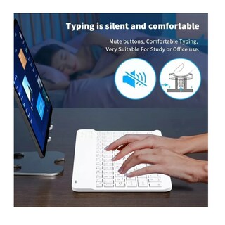 Foto 3 | Combinación De Teclado Y Mouse Inalámbricos. Eo Safe Imports Esi-10011 Blanco