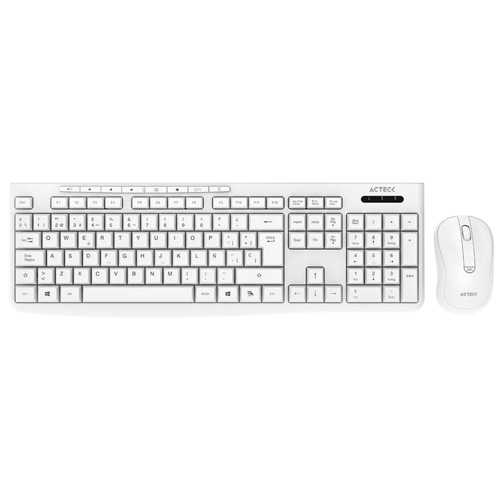 Combo de Teclado y Mouse Inalámbricos Acteck MK225