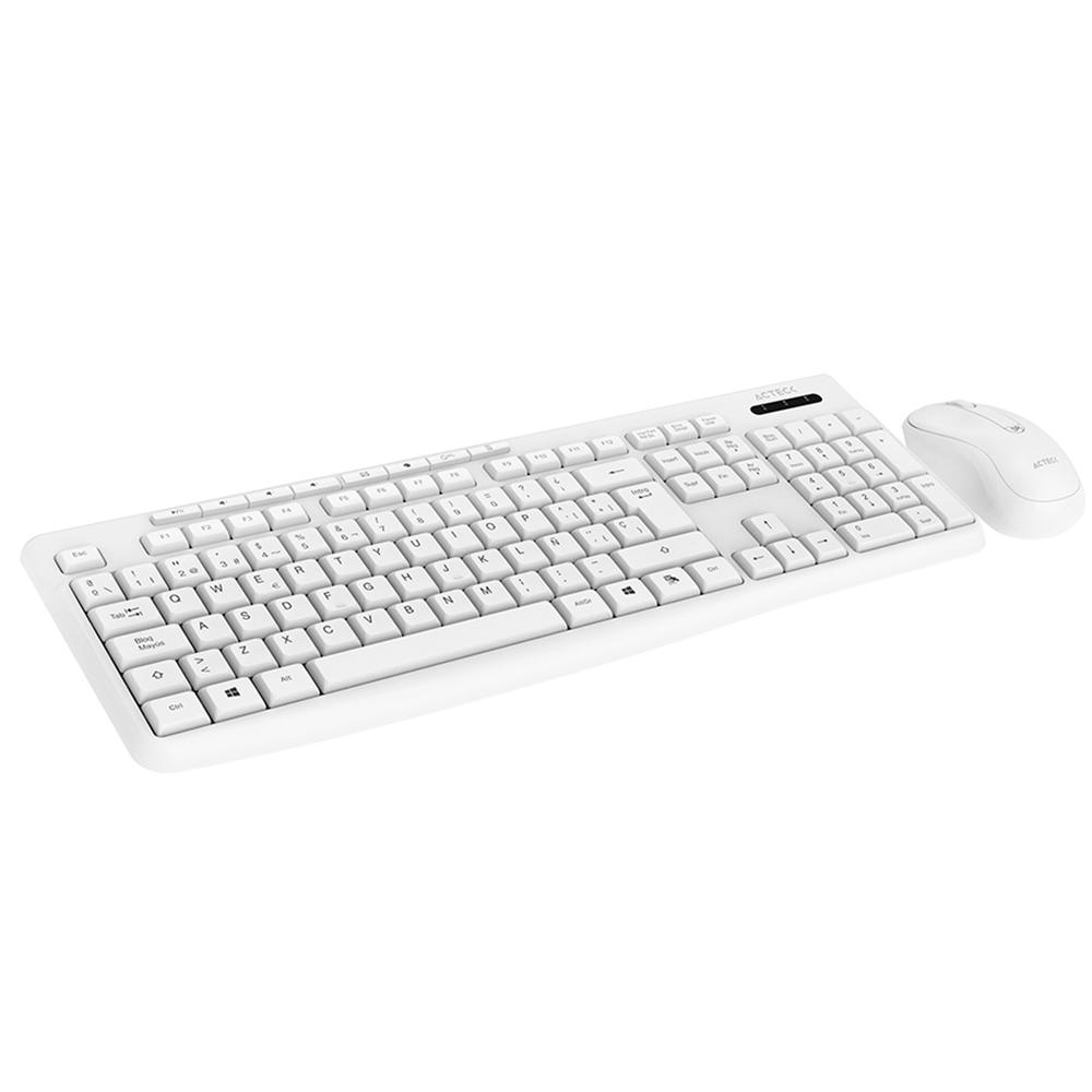Foto 3 pulgar | Combo de Teclado y Mouse Inalámbricos Acteck MK225