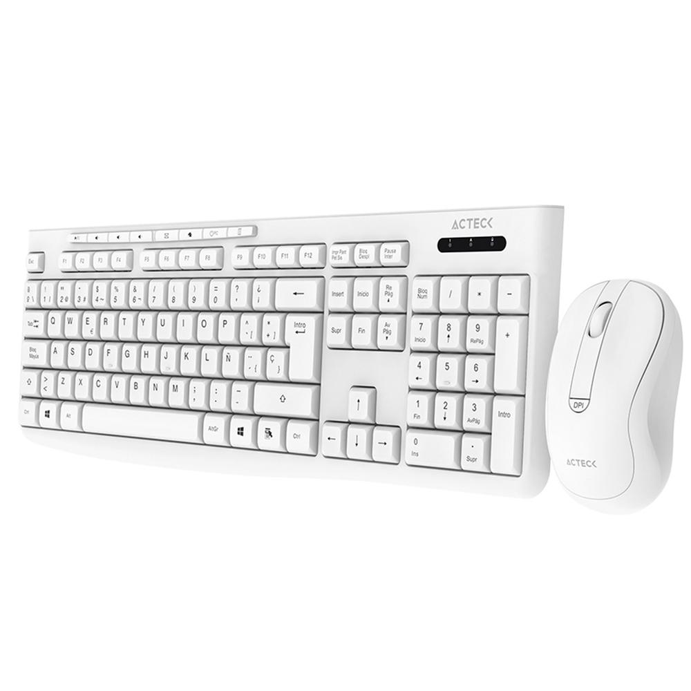 Foto 4 pulgar | Combo de Teclado y Mouse Inalámbricos Acteck MK225