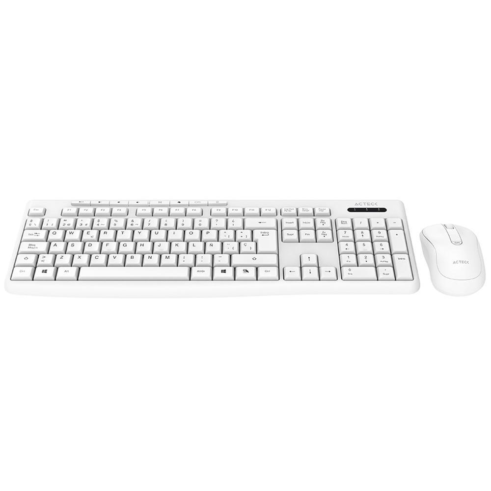 Foto 5 pulgar | Combo de Teclado y Mouse Inalámbricos Acteck MK225