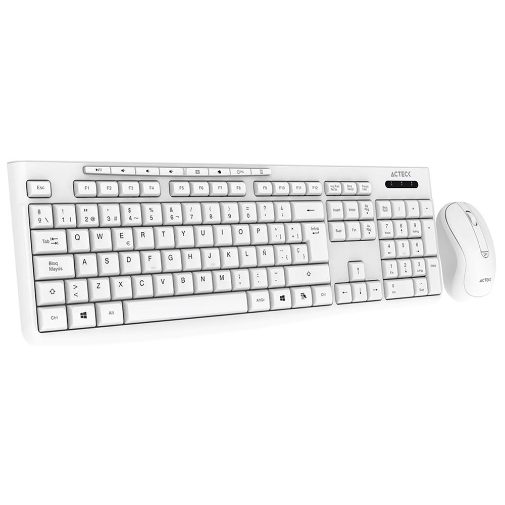 Foto 6 pulgar | Combo de Teclado y Mouse Inalámbricos Acteck MK225