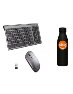 Foto 1 | Teclado Y Mouse + Gratis Termo Güish De Regalo