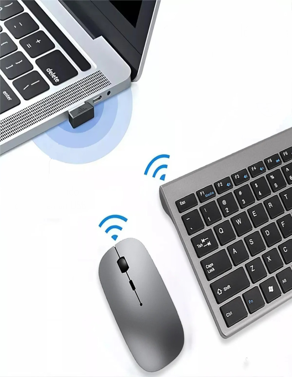 Foto 4 | Teclado Y Mouse + Gratis Termo Güish De Regalo