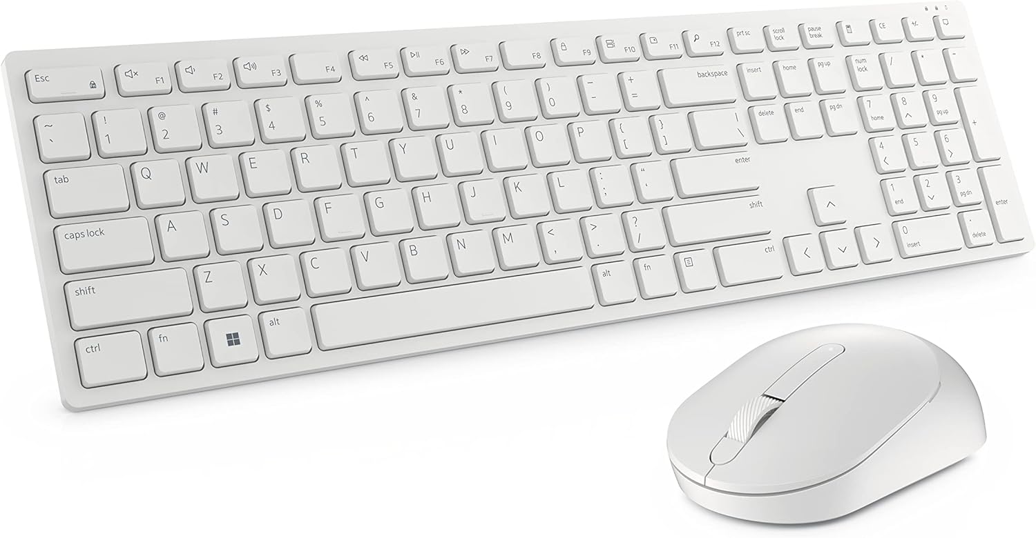 Foto 2 | Dell Kit Teclado Mouse Km5221w Inalámbrico, Color Blanco