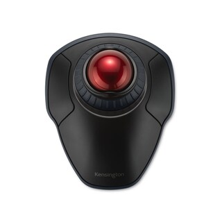 Foto 1 | Anillo De Desplazamiento Inalámbrico Trackball Kensington Orbit, Negro Y Rojo - Venta Internacional.