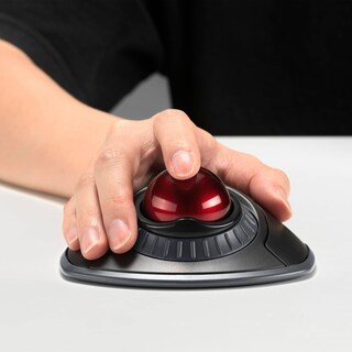 Foto 4 | Anillo De Desplazamiento Inalámbrico Trackball Kensington Orbit, Negro Y Rojo - Venta Internacional.