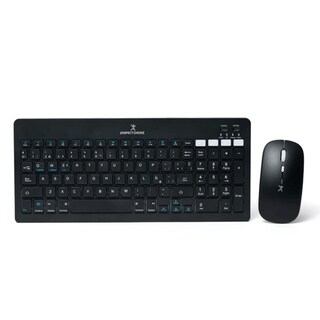 Foto 1 | Kit Teclado Y Mouse Perfect Choice Zebrary Pc-201373 Inalámbrico Bluetooth Español Negro