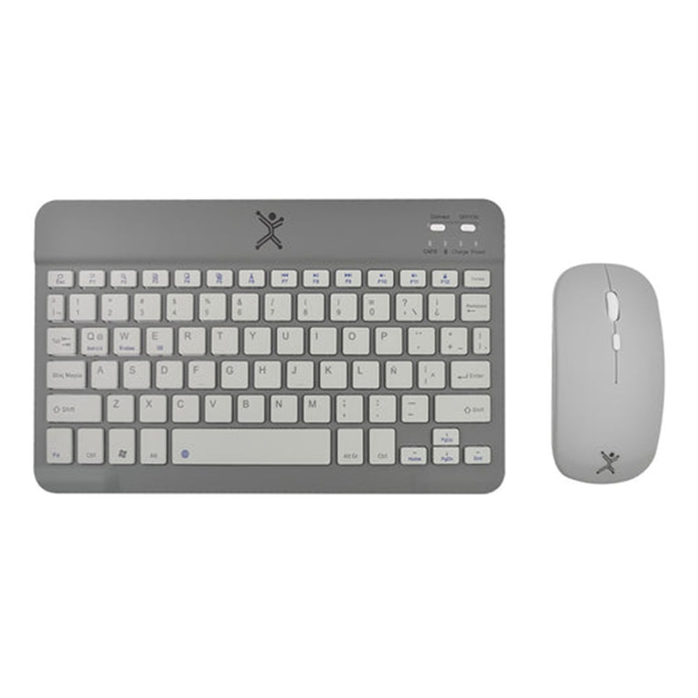 Foto 2 pulgar | Kit Teclado Y Mouse Perfect Choice Pc-201250 Bluetooth  Inalámbrico  Gris  Batería Recargable  Compatible Windows Y Mac