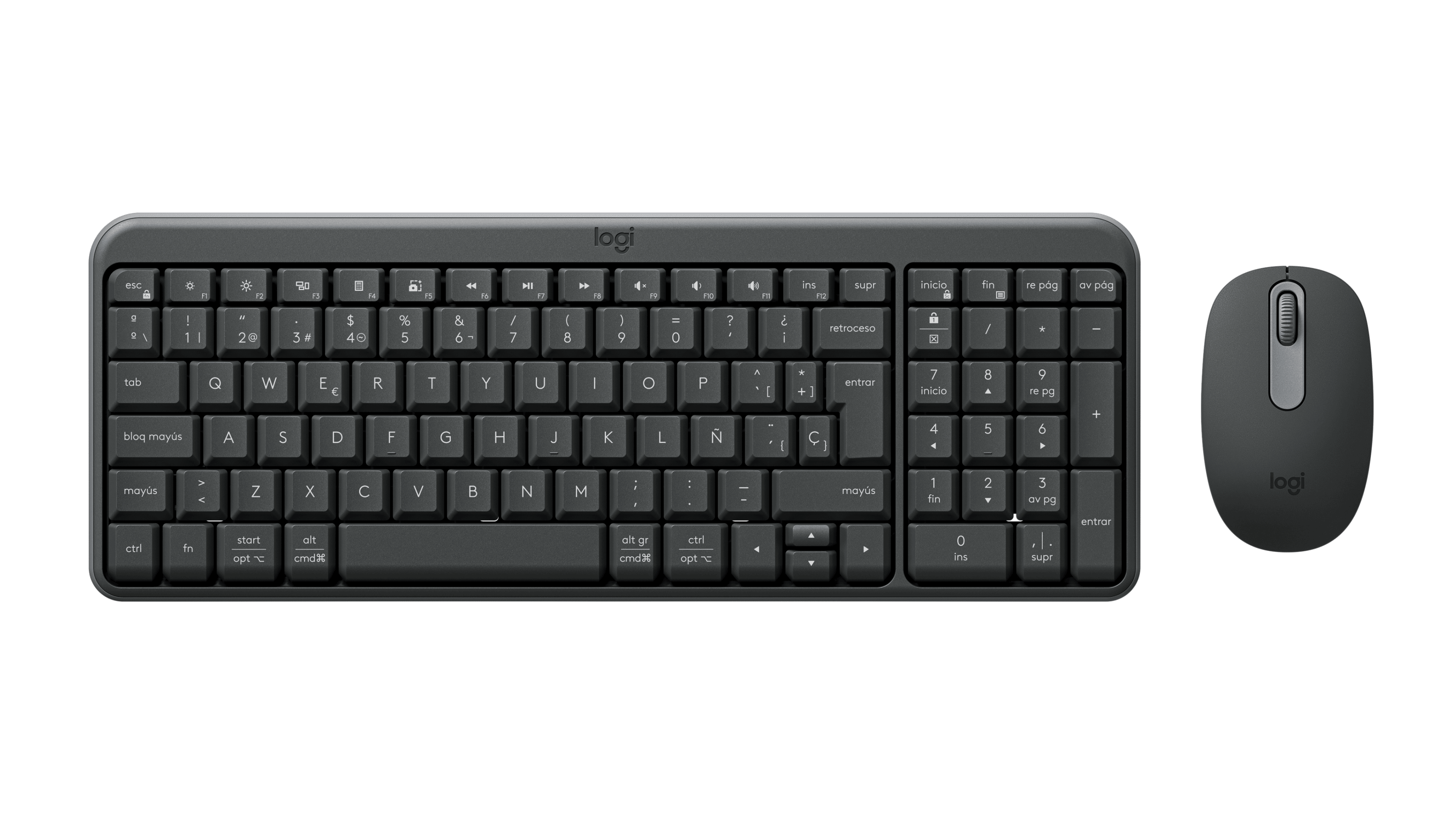 Combo de Teclado y Mouse Inalámbrico Logitech MK250