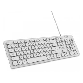 Foto 2 | Teclado Getttech Gti-28201b Alámbrico de Usb color Blanco